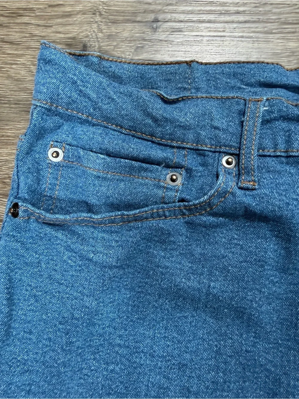 Men's M Tailor Straight Leg Stretch Jeans Blue Denim Approx W30 L28